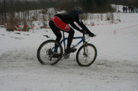 Silvestrovský cyklokros Terezín 2010